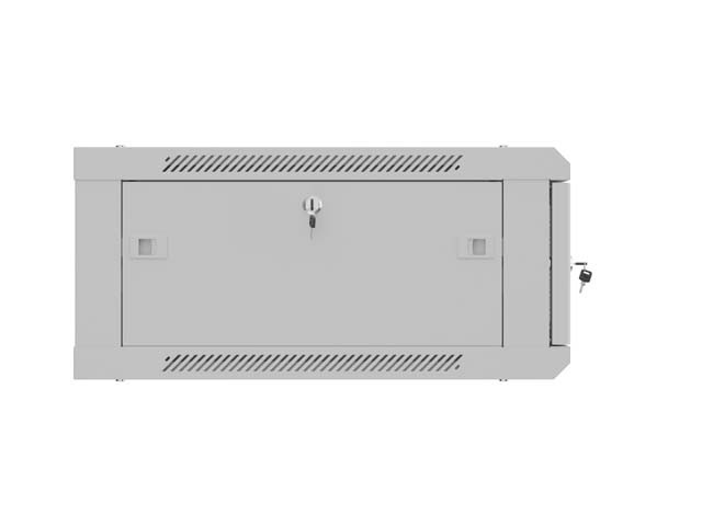 Lanberg Armario Rack 19 pulgadas 4U 600x600 gris puertas perforadas