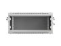 Lanberg Armario Rack 19 pulgadas 4U 600x600 gris puertas perforadas