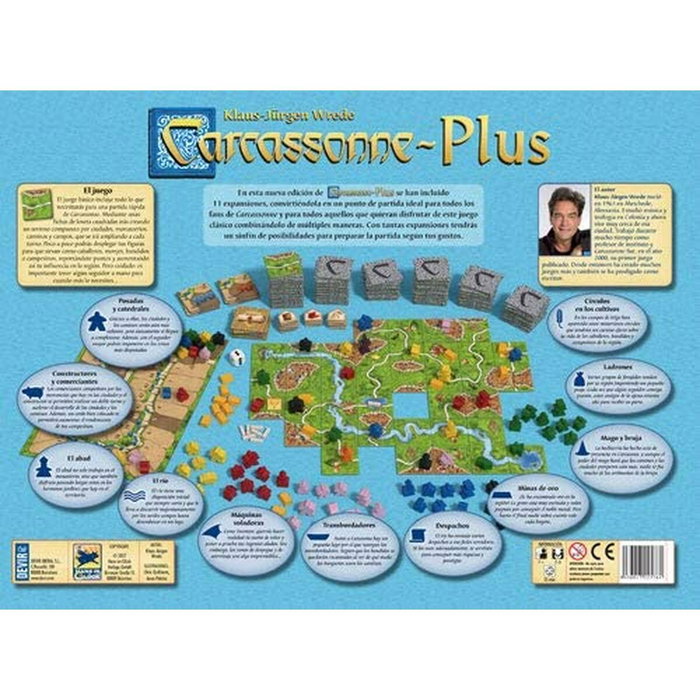 Devir Carcassonne Big Box (Juego base + 11 expansiones)