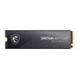 MSI Spatium M571 2TB NVMe M.2 PCIe Gen5 x4 SSD - Velocidad Lectura 14500 MB/s, Escritura 11000 MB/s, 2280, 3D NAND, 5 Años Garantía