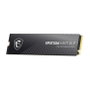 MSI Spatium M571 2TB NVMe M.2 PCIe Gen5 x4 SSD - Velocidad Lectura 14500 MB/s, Escritura 11000 MB/s, 2280, 3D NAND, 5 Años Garantía