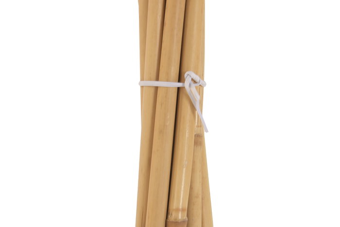 DKD Home Decor Set de 10 Ramas de Bambú Natural 7x7x150 cm