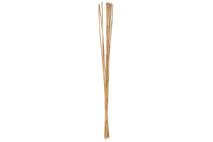 DKD Home Decor Set de 10 Ramas de Bambú Natural 7x7x150 cm DKD Home Decor Set de 10 Ramas de Bambú Natural 7x7x150 cm
