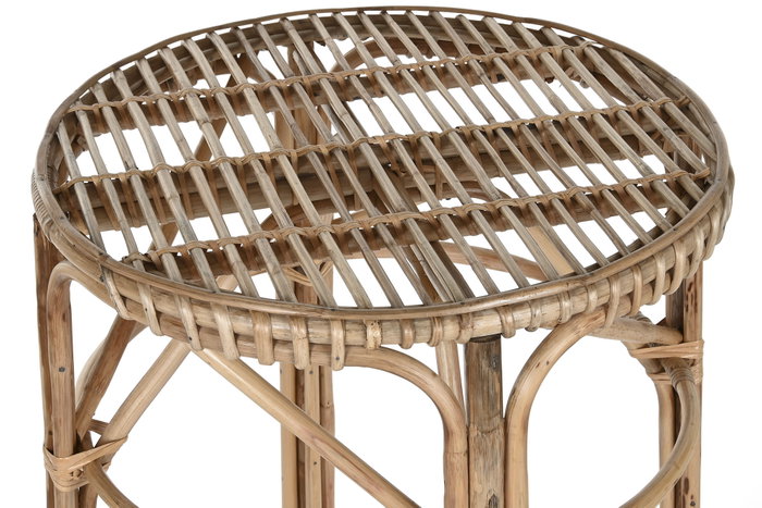 DKD Home Decor Mesa Balines Natural Mimbre 59 x 108 x 59 cm DKD Home Decor Mesa Balines Natural Mimbre 59 x 108 x 59 cm