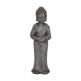 Figura Decorativa Gris Buda 16 x 14 x 56 cm