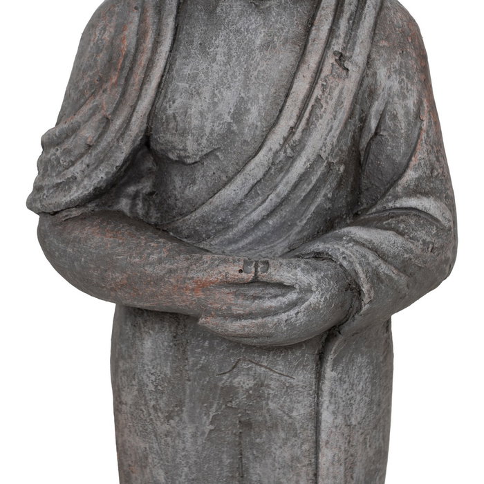 Escultura Buda Fibra de Magnesio 16 X 14 X 56 cm