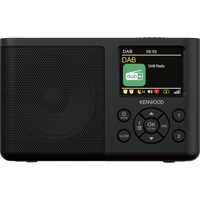 Kenwood CR-M33DAB Radio Portátil Digital Negro Kenwood CR-M33DAB Radio Portátil Digital Negro