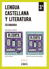 BAULA, LENGUA CASTELLANA 3ºESO 26 + CUADERNO FANFEST - AA.VV