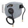 Powerplus Enrollador automático con manguera aire comprimido 10 m 12 bar Ø6,5 mm Ø10 mm