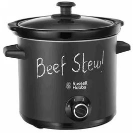 Russell Hobbs Olla de Cocción Lenta Chalkboard 3,5 L Negro Mate