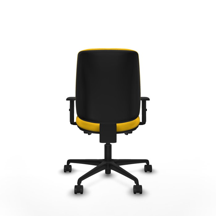PIQUERAS Y CRESPO Silla de oficina Alares Amarillo con mecanismo Sincro/Traslack, Brazos 1D y Ruedas 65mm PIQUERAS Y CRESPO Silla de oficina Alares Amarillo con mecanismo Sincro/Traslack, Brazos 1D y Ruedas 65mm