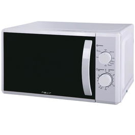 Nevir NVR-6227MG Microondas con Grill, 20 Litros, 700W, Función Gratinar, 5 Niveles de Potencia, Color Blanco - Microondas Nevir