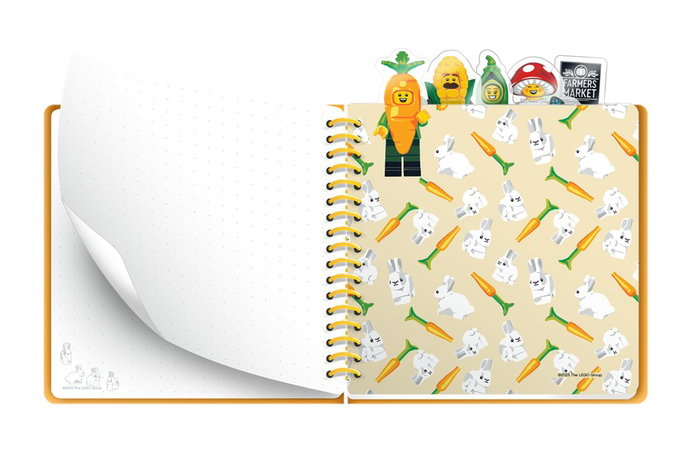 LEGO Cuaderno Minifigures Farmers Market 53596