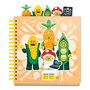 LEGO Minifigures Cuaderno Tab Farmers market