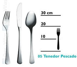 OMS Royal Tenedor Pescado (Set de 12)