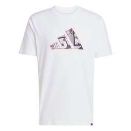 Camiseta de Manga Corta Hombre Adidas Photo Logo Blanco 15-16 Años