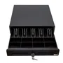 Iggual IRON-50 Cajón de efectivo Negro 5+8