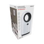 Alpina Ventilador sin Aspas con Calefactor, 2 Potencias (1000-1500W), Oscilación Automática, Control Remoto y Táctil, Temporizador 12h, 18 x 18 x *, 220-240V