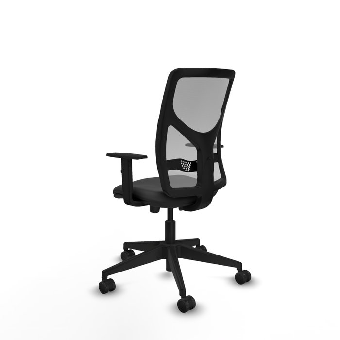 PIQUERAS Y CRESPO Silla de oficina Motilla Gris con mecanismo Sincro/Traslack
