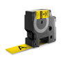Dymo RHINO Tubo Termorretractil ID1-24 24mm x 1,5m Negro sobre Amarillo