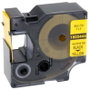 Dymo RHINO Tubo Termorretractil ID1-24 24mm x 1,5m Negro sobre Amarillo