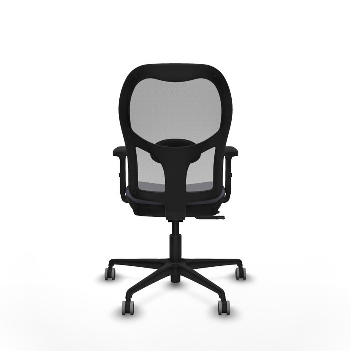 PIQUERAS Y CRESPO Silla de oficina Jorquera Gris con Mecanismo Sincro/Traslack
