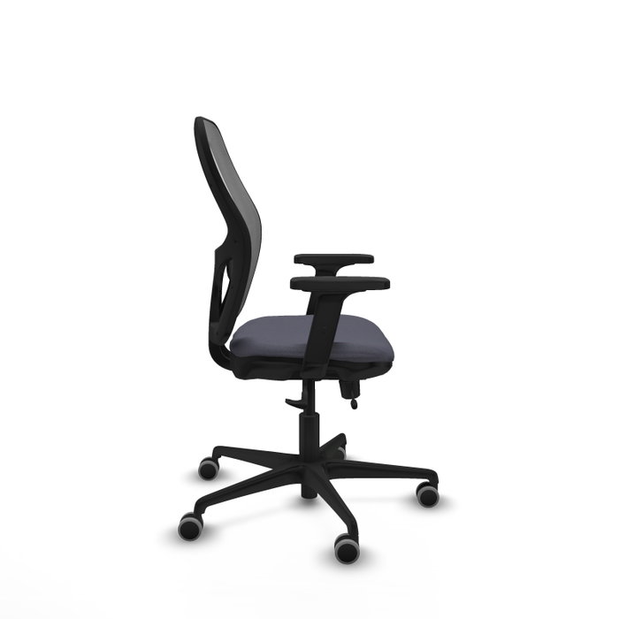 PIQUERAS Y CRESPO Silla de oficina Jorquera Gris con Mecanismo Sincro/Traslack