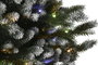 DKD Home Decor Árbol de Navidad Nevado con LED 150 cm