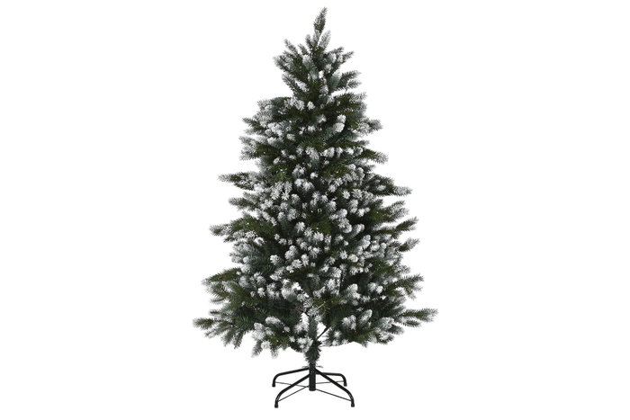 DKD Home Decor Árbol de Navidad Nevado con LED 150 cm
