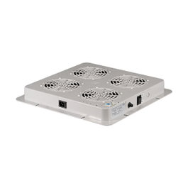 EFB Elektronik Ventilador de montaje con 4 ventiladores para armarios de red PRO (RAL9005)