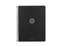 Antartik Cuaderno Espiral A4 Micro Tapa Foam 120 Hojas 90g Cuadrícula 5mm Negro con 5 Bandas y 4 Taladros