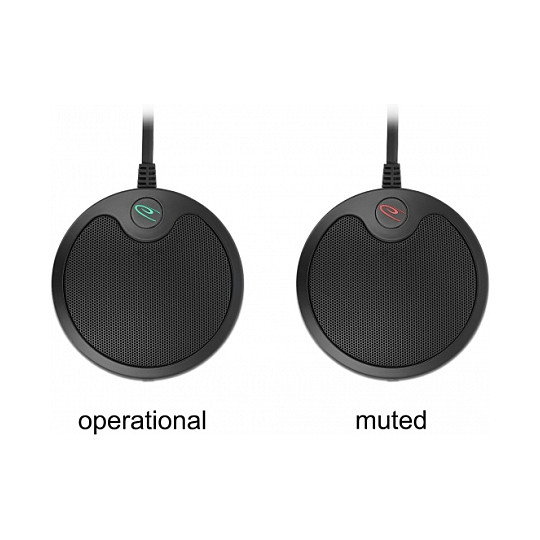 DeLOCK Micrófono de condensador USB Omnidireccional para Conferencias, -16 dB, 16 Bit, 44.1 kHz, Negro, Plug and Play