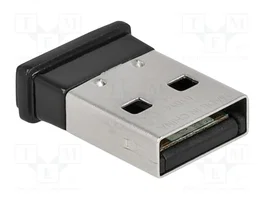 DeLOCK Adaptador USB Bluetooth 5.0 Diseño Micro Negro, Plata
