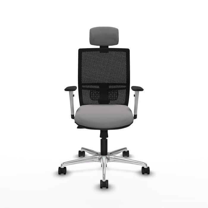 PIQUERAS Y CRESPO Silla de oficina Yunquera Gris y Negro PIQUERAS Y CRESPO Silla de oficina Yunquera Gris y Negro