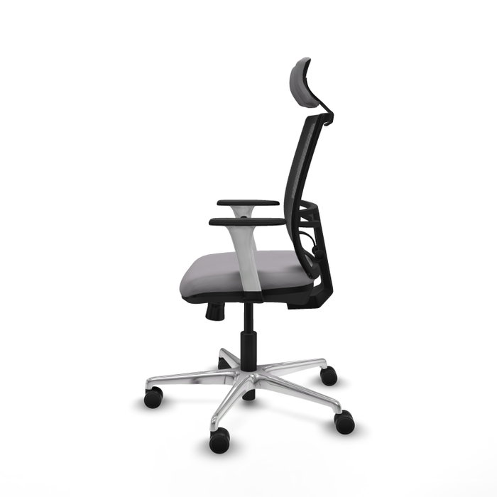 PIQUERAS Y CRESPO Silla de oficina Yunquera Gris y Negro PIQUERAS Y CRESPO Silla de oficina Yunquera Gris y Negro