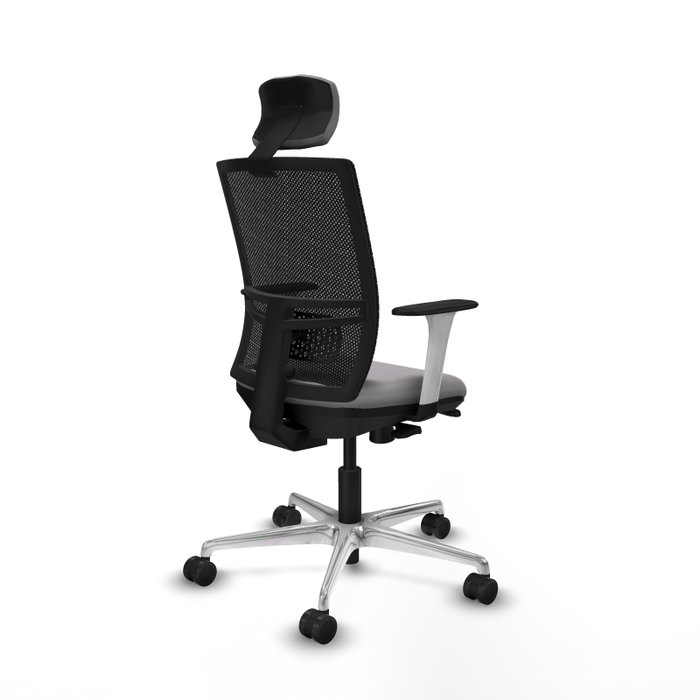 PIQUERAS Y CRESPO Silla de oficina Yunquera Gris y Negro PIQUERAS Y CRESPO Silla de oficina Yunquera Gris y Negro