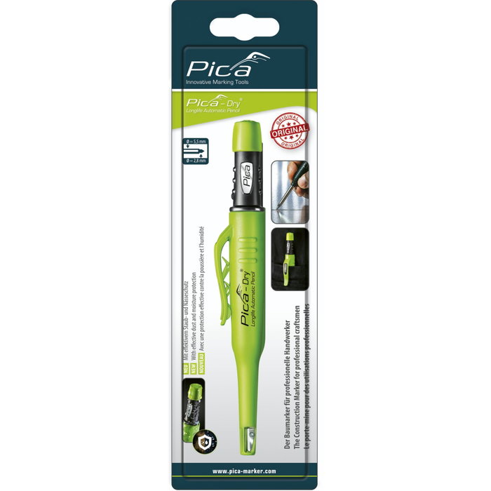 Pica Pica DRY Longlife Automatic Pen con mina 2B Pica Pica DRY Longlife Automatic Pen con mina 2B