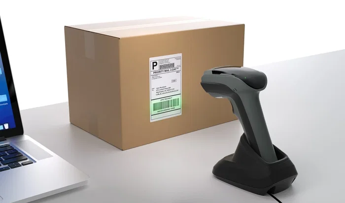 Safescan 350-BT Lector de códigos de barras inalámbrico 1D/2D CMOS Negro y Gris con soporte de carga