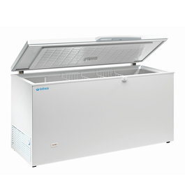 Infrico Congelador Tapa Abatible, Capacidad de Congelación Profesional, Dimensiones 1596x660x860 mm