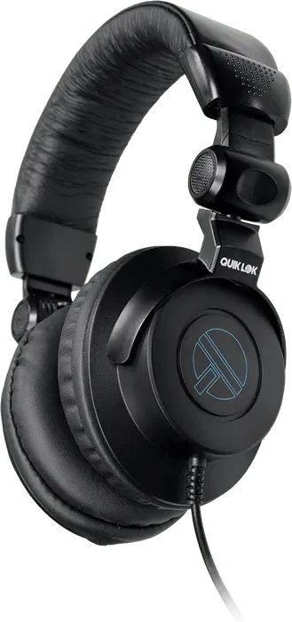 QUIKLOK Auriculares HP10 Pro Cerrados Minijack Circumaural Impedancia 32 Ohms Cable 3m