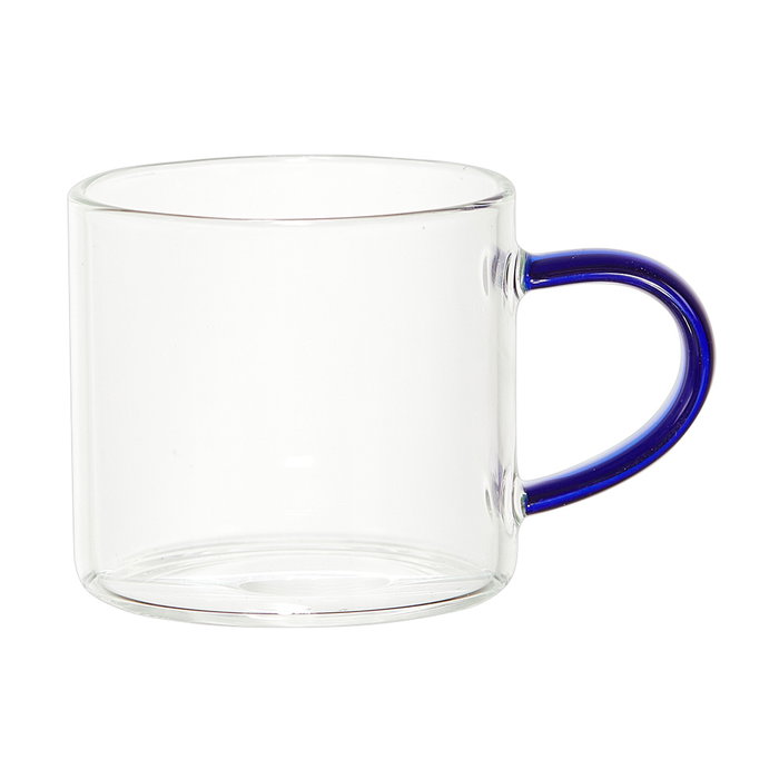 Home Deco Factory Taza Espresso con Asa Color Vidrio de Borosilicato 80ml Home Deco Factory Taza Espresso con Asa Color Vidrio de Borosilicato 80ml