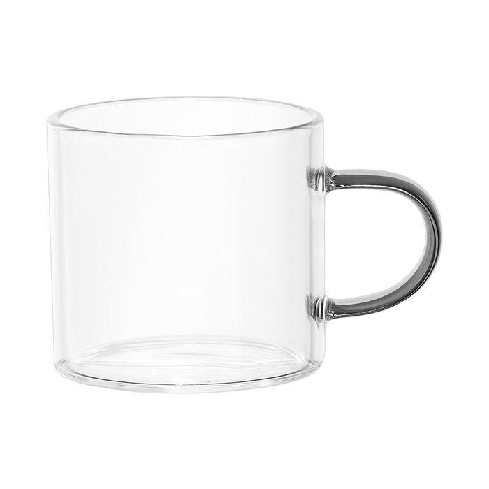 Home Deco Factory Taza Espresso con Asa Color Vidrio de Borosilicato 80ml Home Deco Factory Taza Espresso con Asa Color Vidrio de Borosilicato 80ml