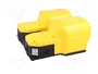 PIZZATO ELETTRICA Interruptor de pie (NC + NA) x2 6A/250VAC amarillo