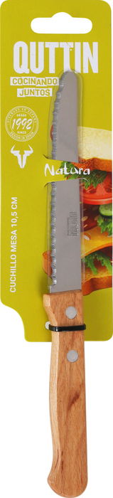 Quttin Cuchillo de Mesa Natura 10.5 cm (60 Unidades)