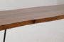DKD Home Decor Descalzadora de Acacia y Metal Natural