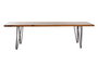 DKD Home Decor Descalzadora de Acacia y Metal Natural