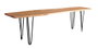 DKD Home Decor Descalzadora de Acacia y Metal Natural