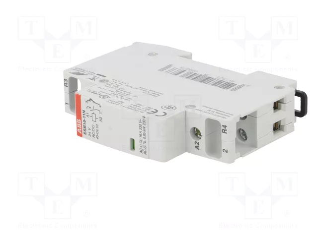 ABB ESB16-11N-01 Contactor 2-polar 16A 24VAC/24VDC NC+NA