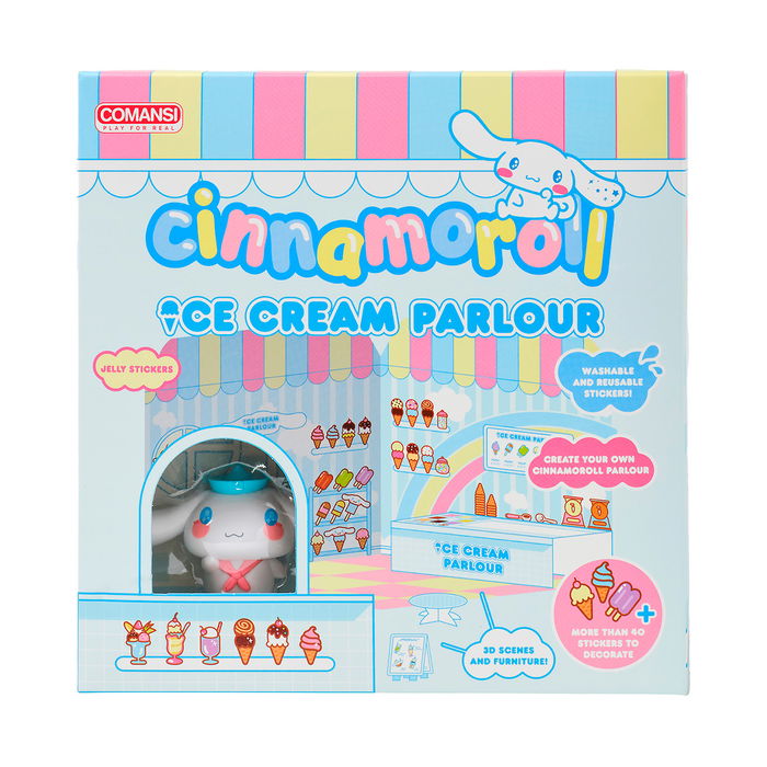 Comansi Hello Kitty Cinnamoroll Ice Cream Sticker House ST30004