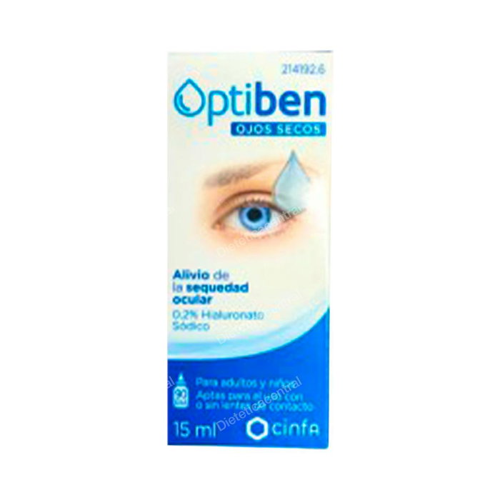 OPTIBEN Ojos Secos Gotas 15 ml OPTIBEN Ojos Secos Gotas 15 ml